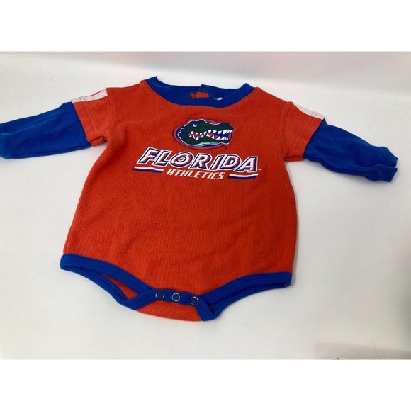 NCAA University of Florida Gators Baby One Piece Romper - Size 6-9 mo. - Picture 1 of 4